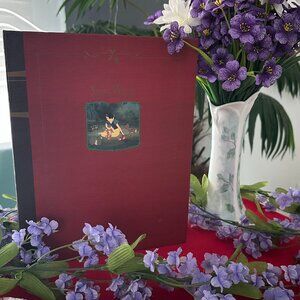 Vintage Disney Snow White & the Seven Dwarfs Christmas Ornament Storybook